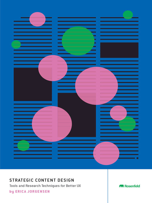 Title details for Strategic Content Design by Erica Jorgensen - Wait list